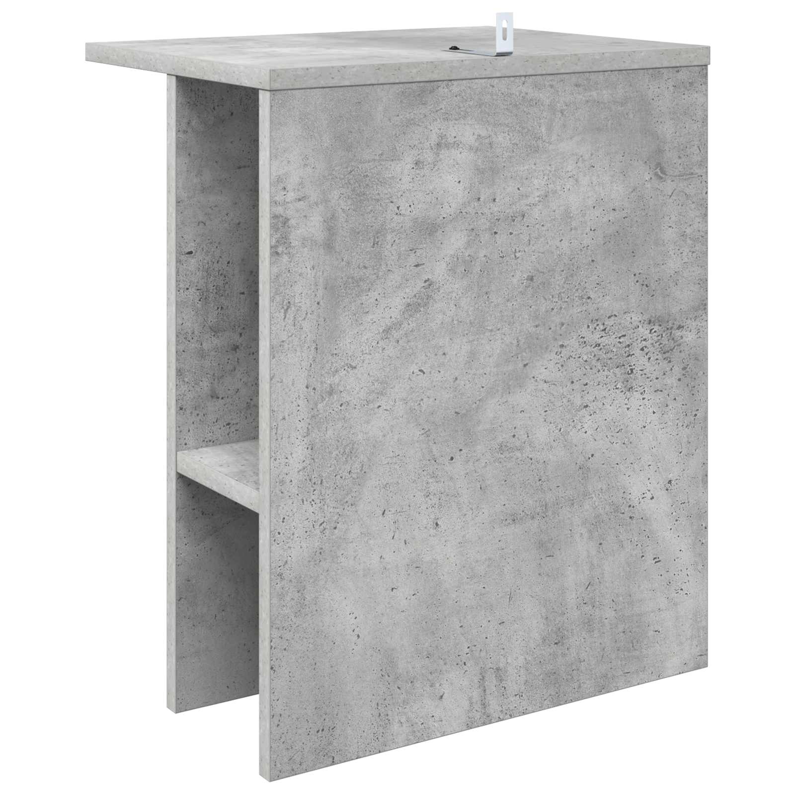 vidaXL Stolik kawowy Betonowy szary 40 x 30 x 49 cm