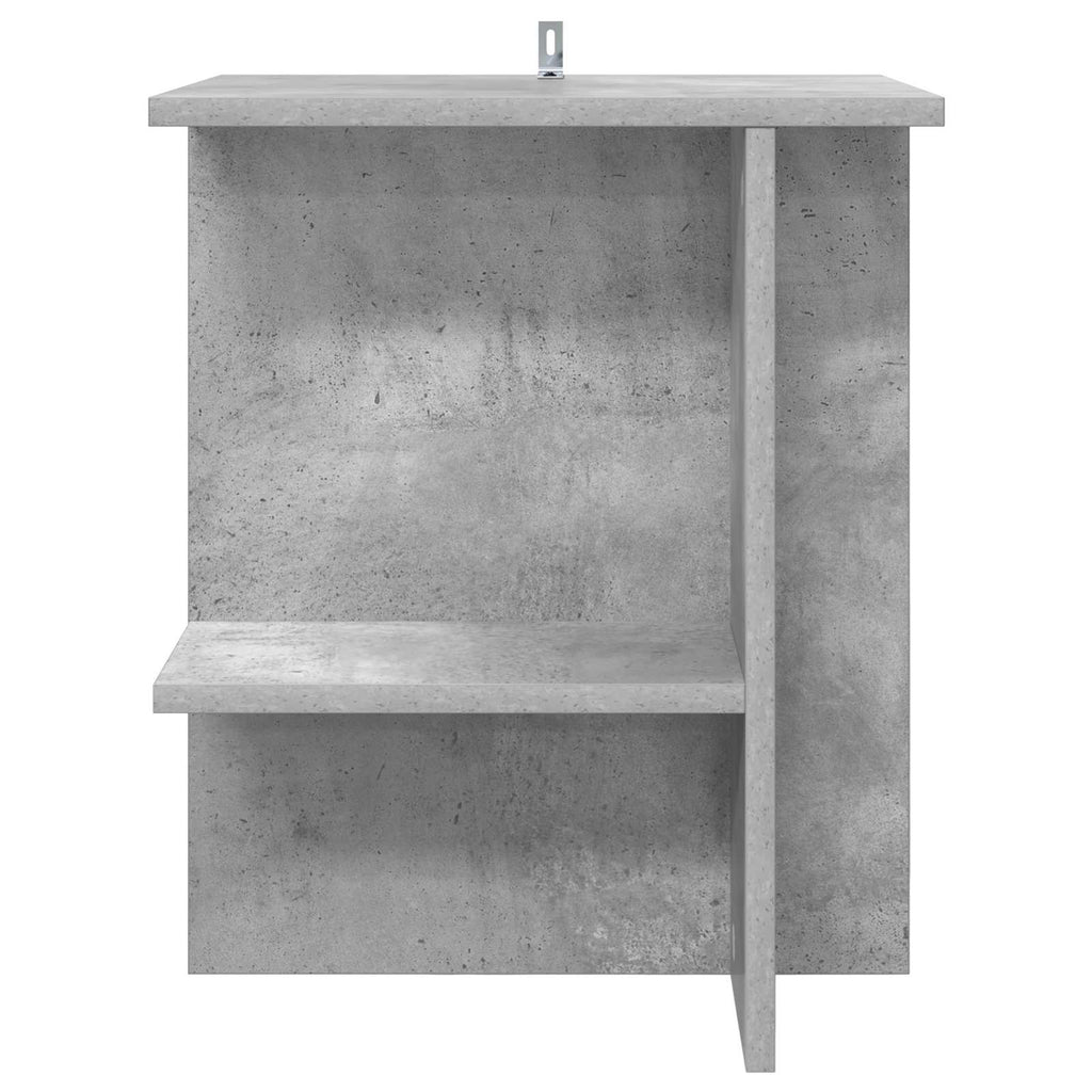 vidaXL Stolik kawowy Betonowy szary 40 x 30 x 49 cm