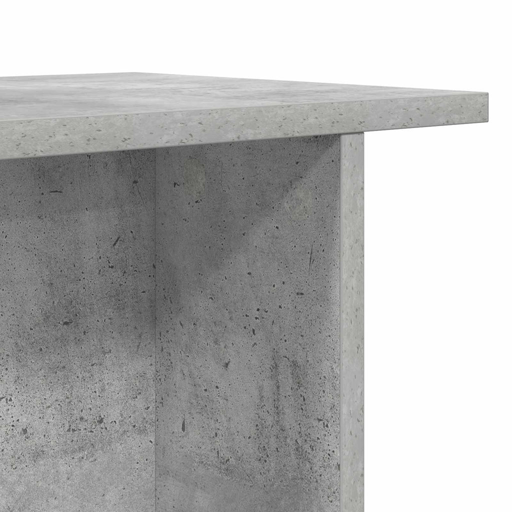 vidaXL Stolik kawowy 2 pcs Betonowy szary 40 x 30 x 49 cm