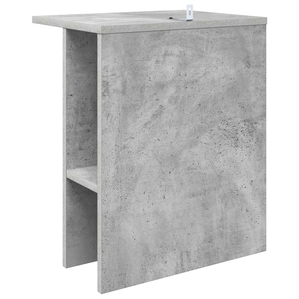 vidaXL Stolik kawowy 2 pcs Betonowy szary 40 x 30 x 49 cm