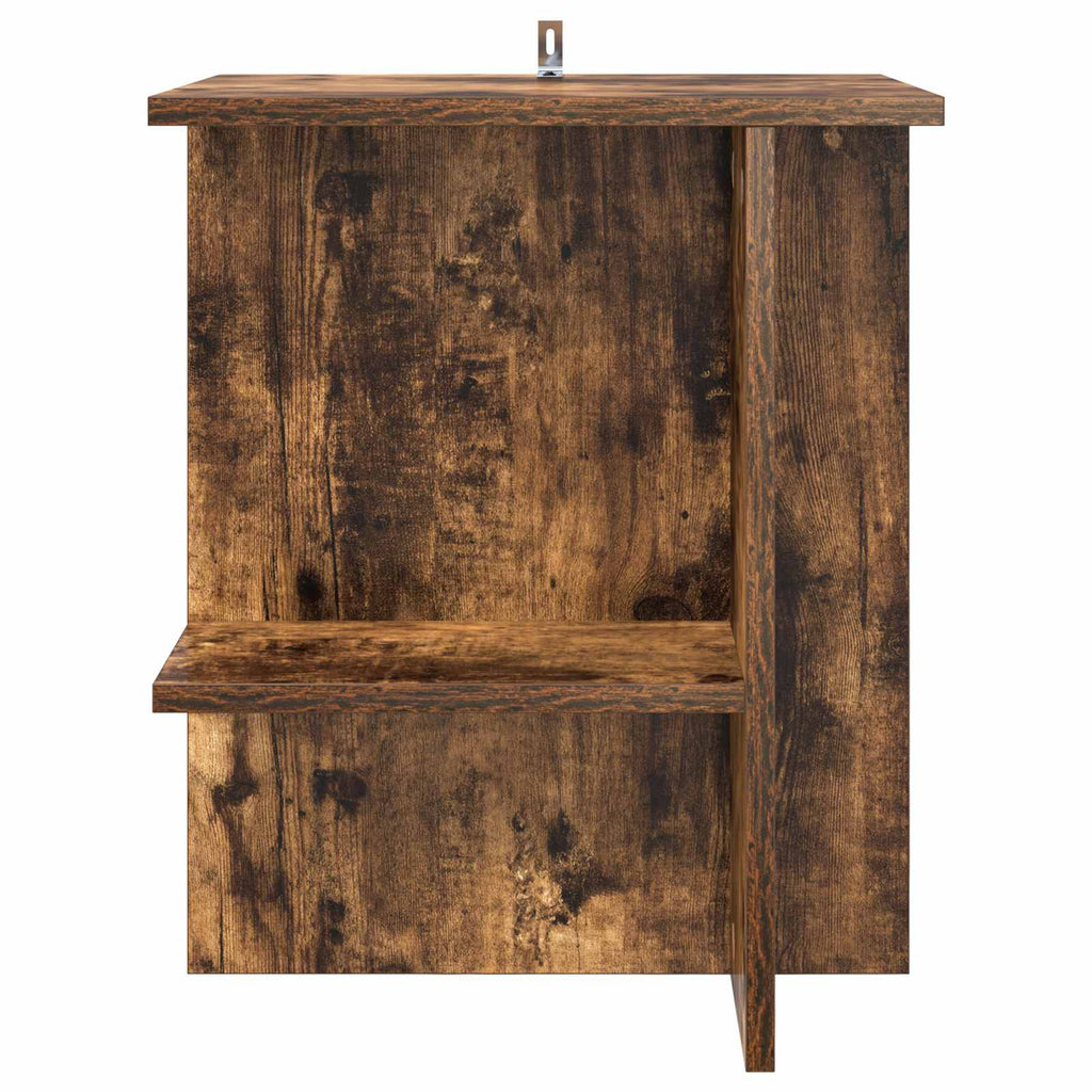vidaXL Stolik kawowy Dąb wędzony 40 x 30 x 49 cm Drewno inżynieryjne
