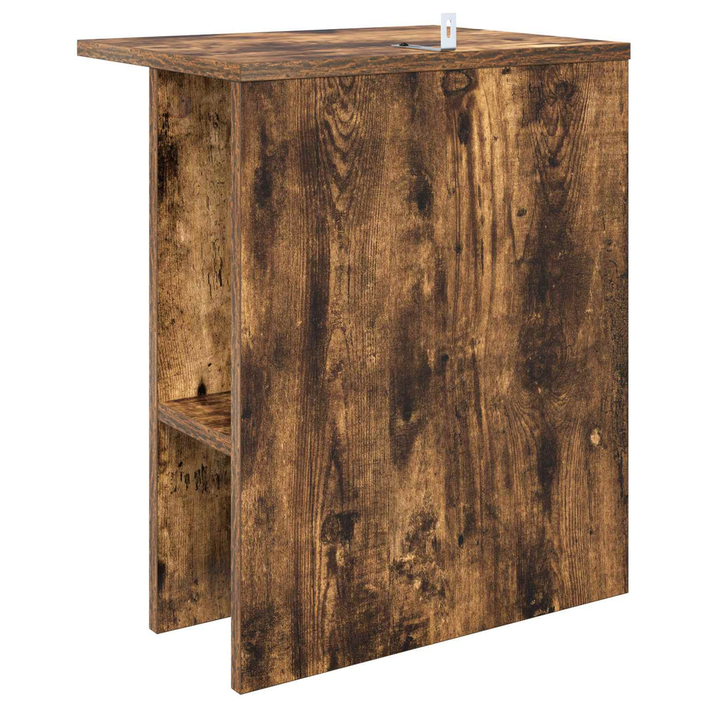 vidaXL Stolik kawowy 2 pcs Dąb wędzony 40 x 30 x 49 cm
