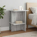 vidaXL Stolik kawowy Szary Sonoma 40 x 30 x 49 cm Drewno inżynieryjne