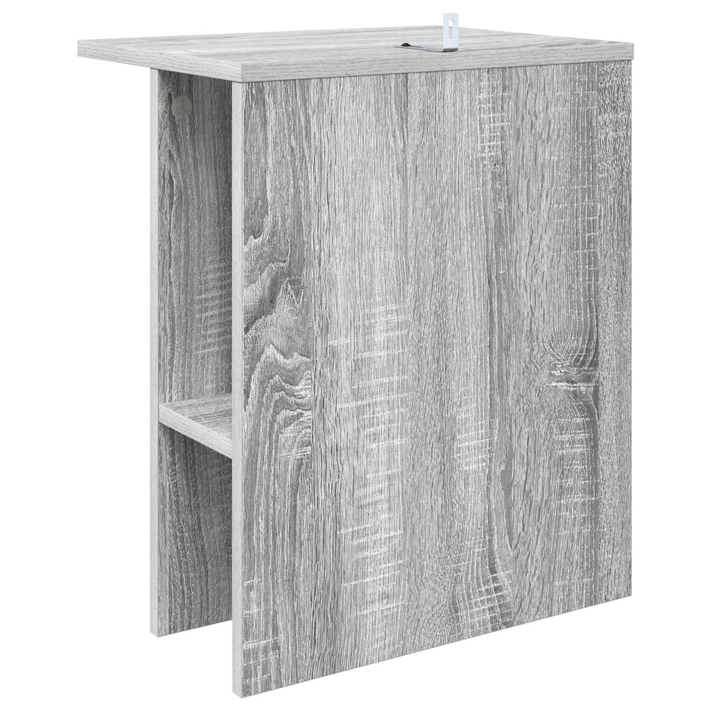 vidaXL Stolik kawowy Szary Sonoma 40 x 30 x 49 cm Drewno inżynieryjne