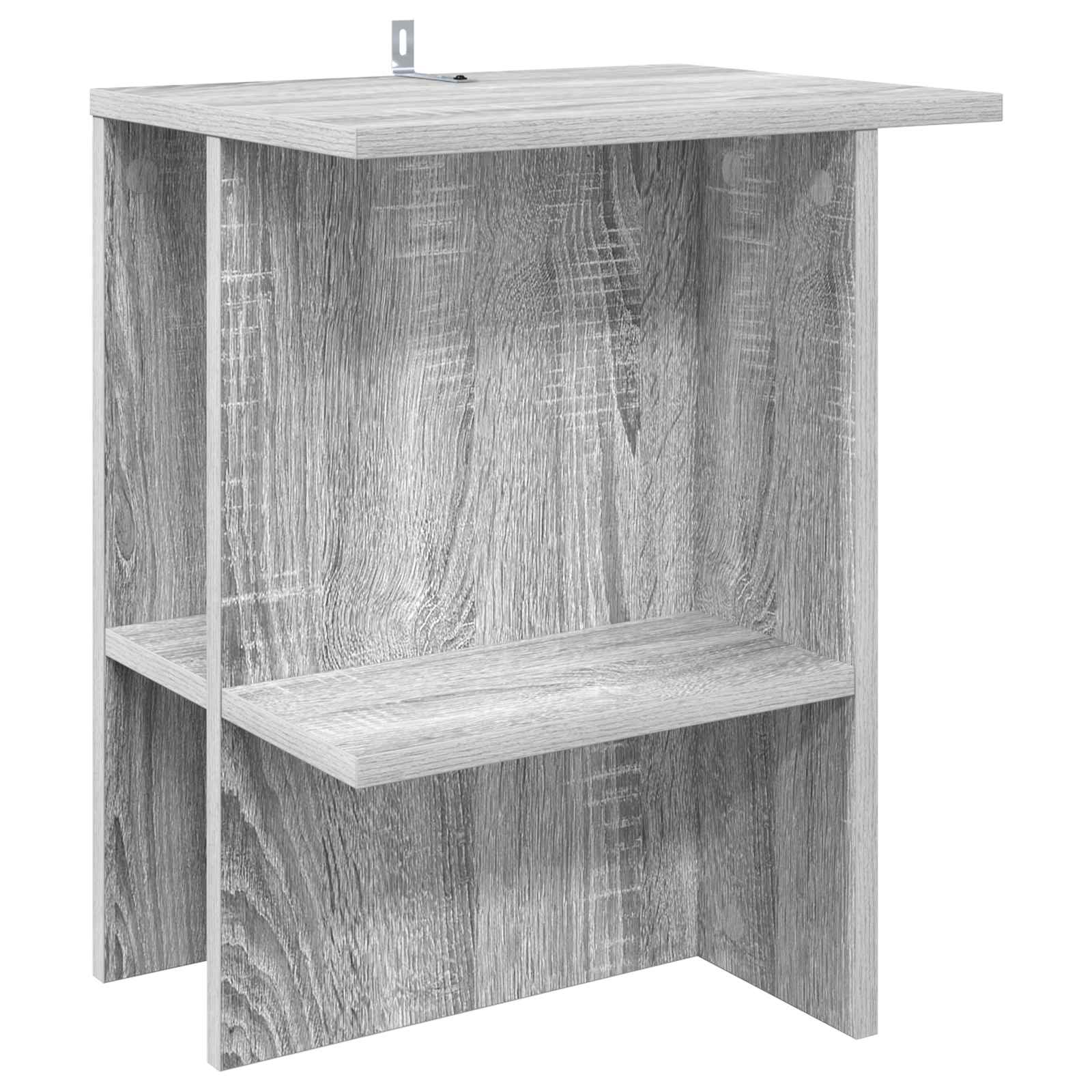 vidaXL Stolik kawowy 2 pcs Szary Sonoma 40 x 30 x 49 cm