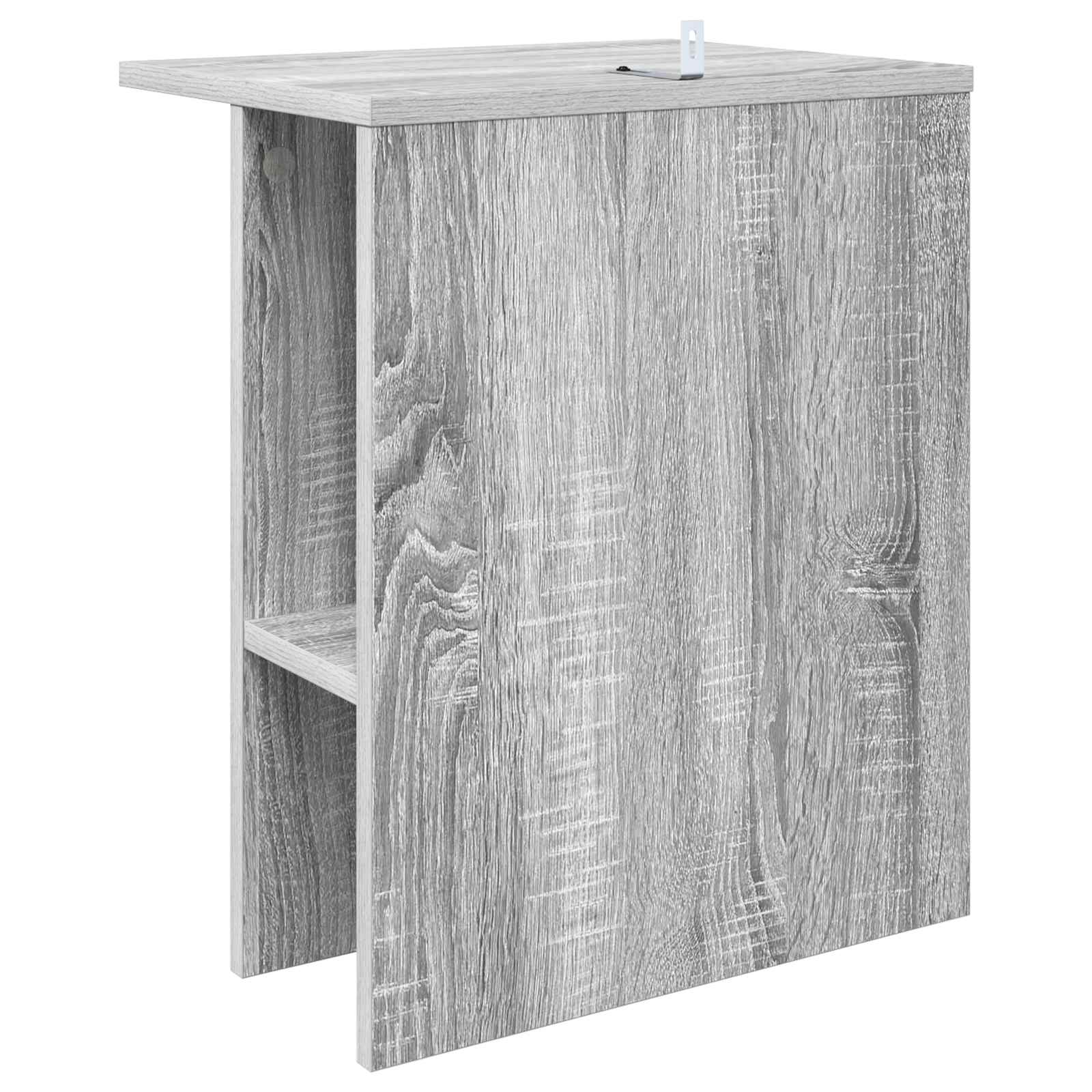 vidaXL Stolik kawowy 2 pcs Szary Sonoma 40 x 30 x 49 cm