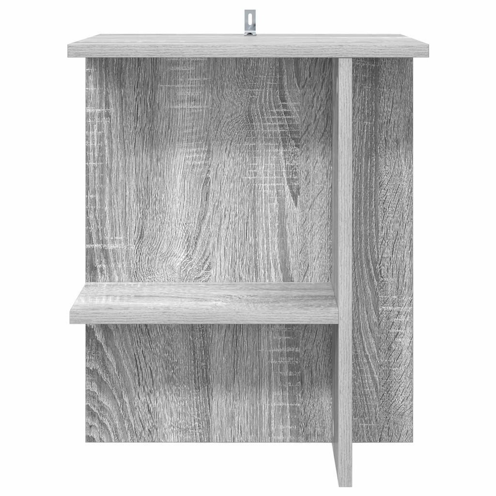 vidaXL Stolik kawowy 2 pcs Szary Sonoma 40 x 30 x 49 cm