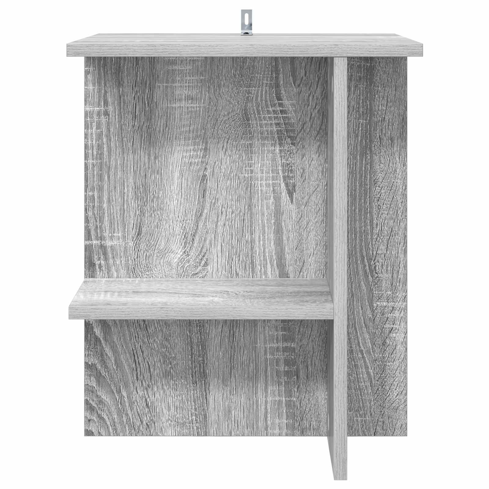 vidaXL Stolik kawowy 2 pcs Szary Sonoma 40 x 30 x 49 cm