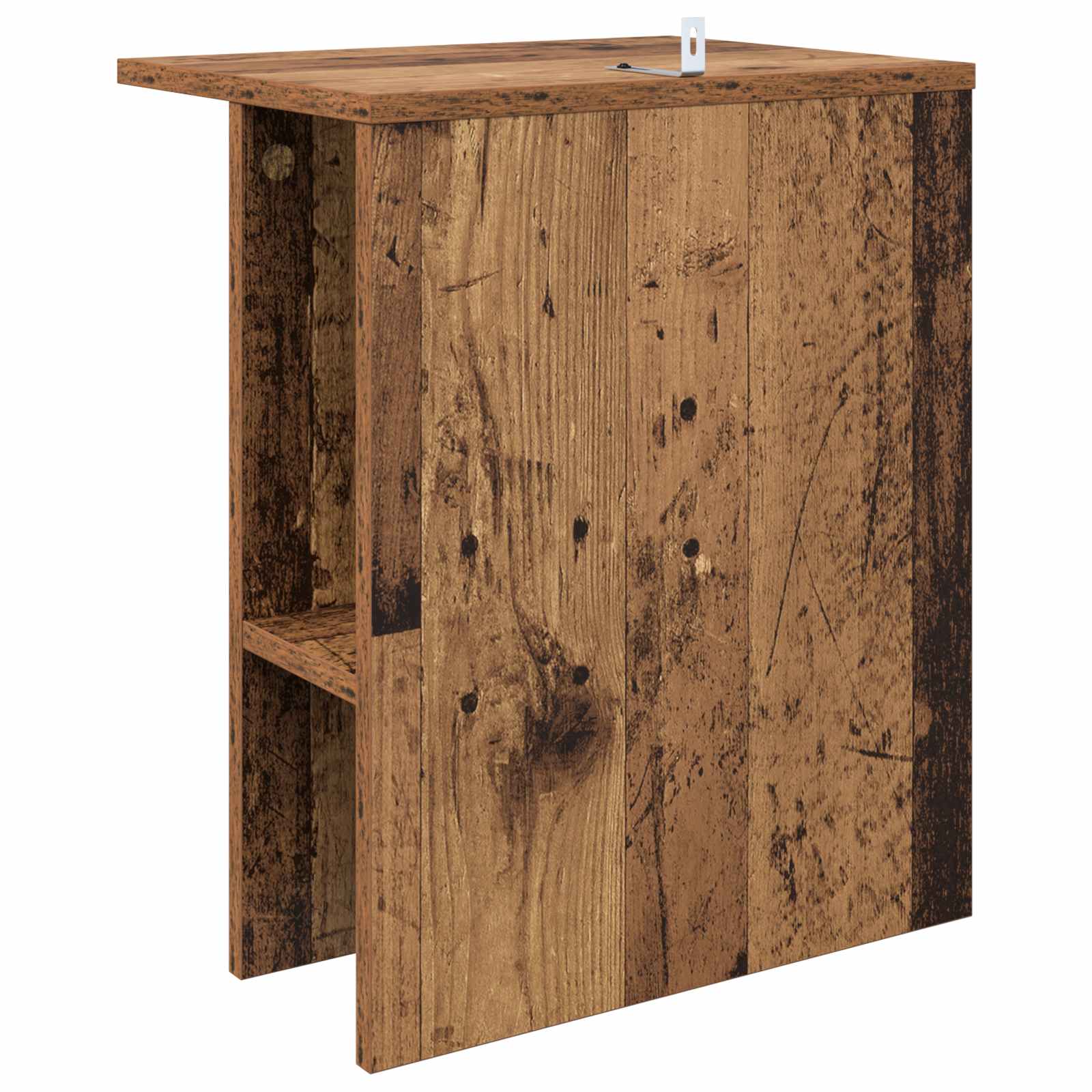 vidaXL Stolik kawowy Stare drewno 40 x 30 x 49 cm Drewno inżynieryjne