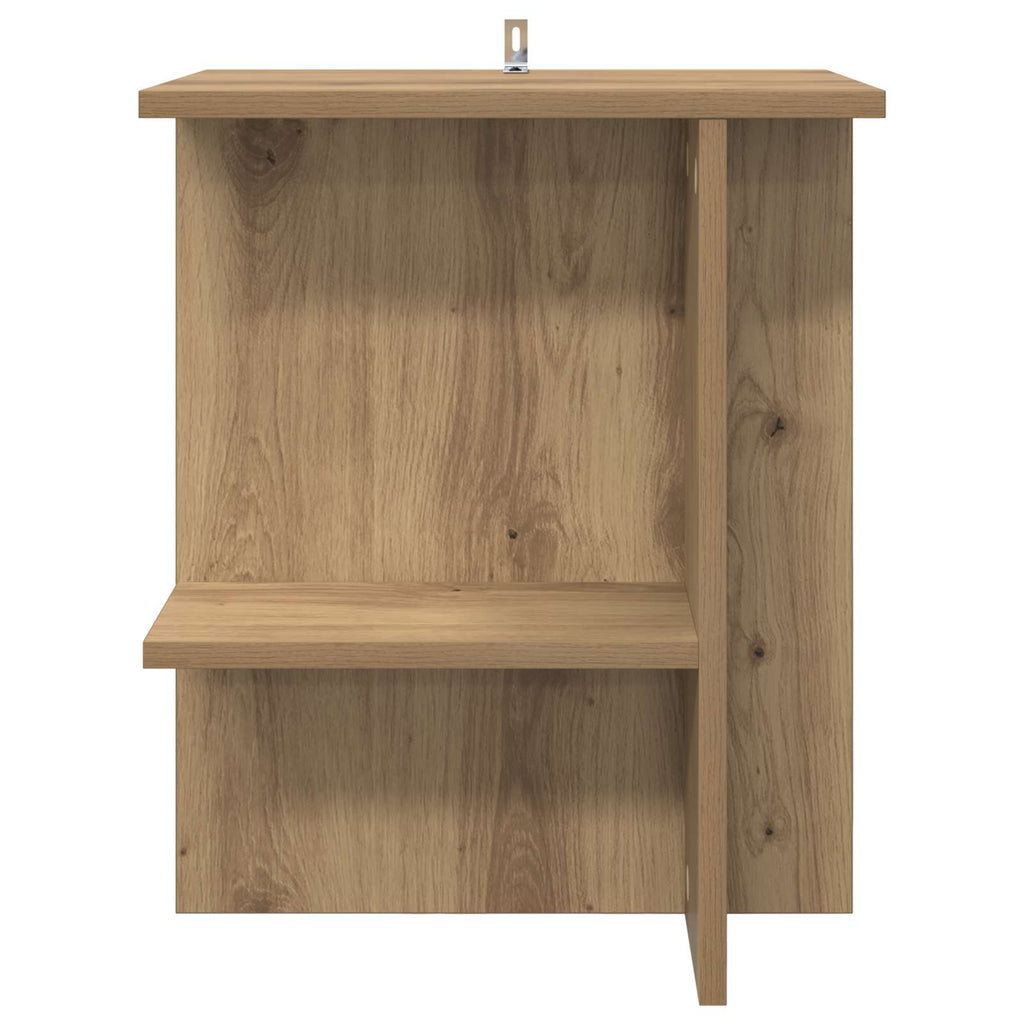 vidaXL Stolik kawowy 2 pcs Dąb artisan 40 x 30 x 49 cm