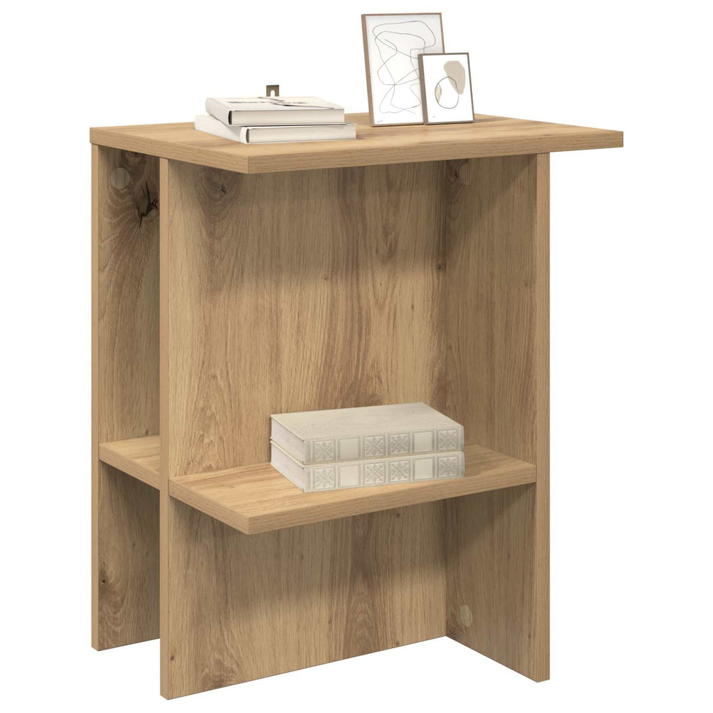 vidaXL Stolik kawowy 2 pcs Dąb artisan 40 x 30 x 49 cm