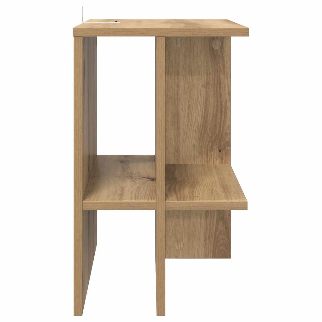 vidaXL Stolik kawowy 2 pcs Dąb artisan 40 x 30 x 49 cm