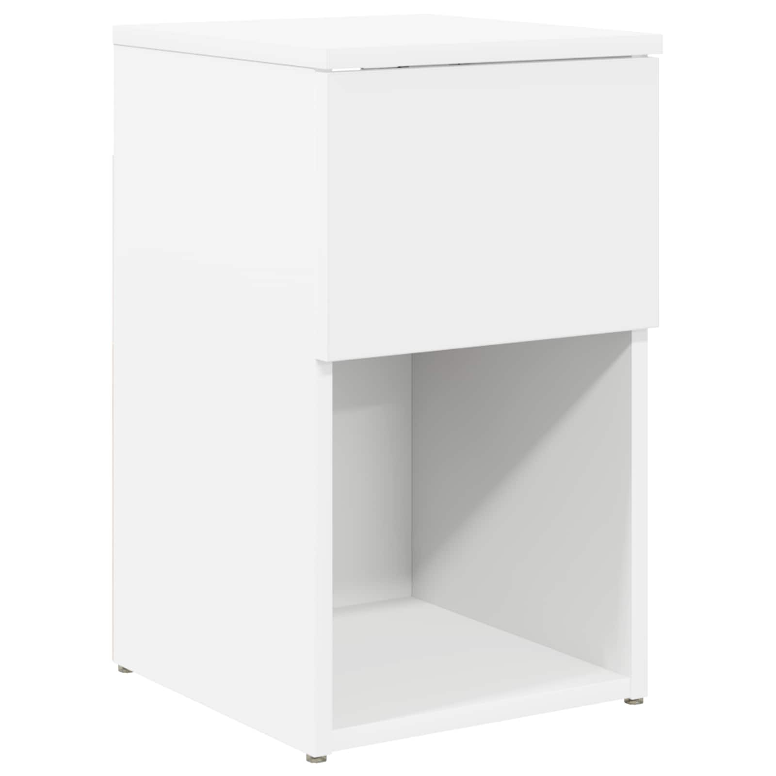 vidaXL Szafka pod łóżko Biały 29 x 31,5 x 49 cm Drewno inżynieryjne