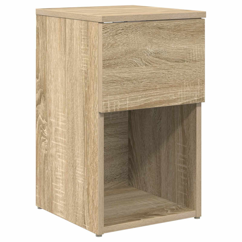 vidaXL Szafka pod łóżko dąb Sonoma 29 x 31,5 x 49 cm