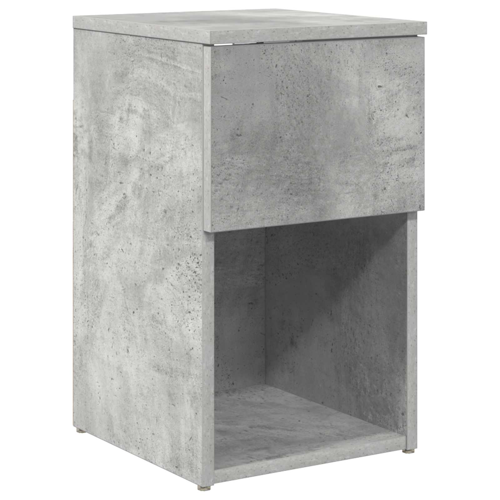 vidaXL Szafka pod łóżko 2 pcs Betonowy szary 29 x 31,5 x 49 cm