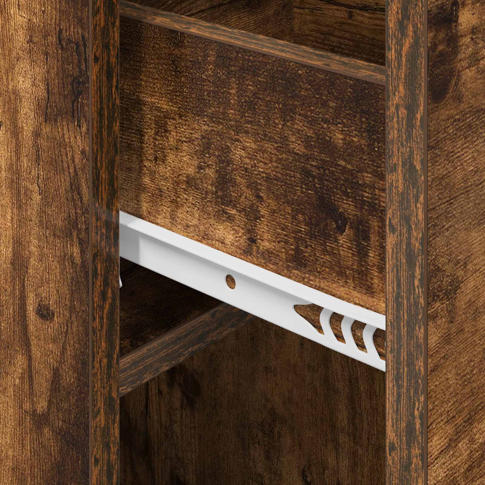 vidaXL Szafka pod łóżko 2 pcs Dąb wędzony 29 x 31,5 x 49 cm
