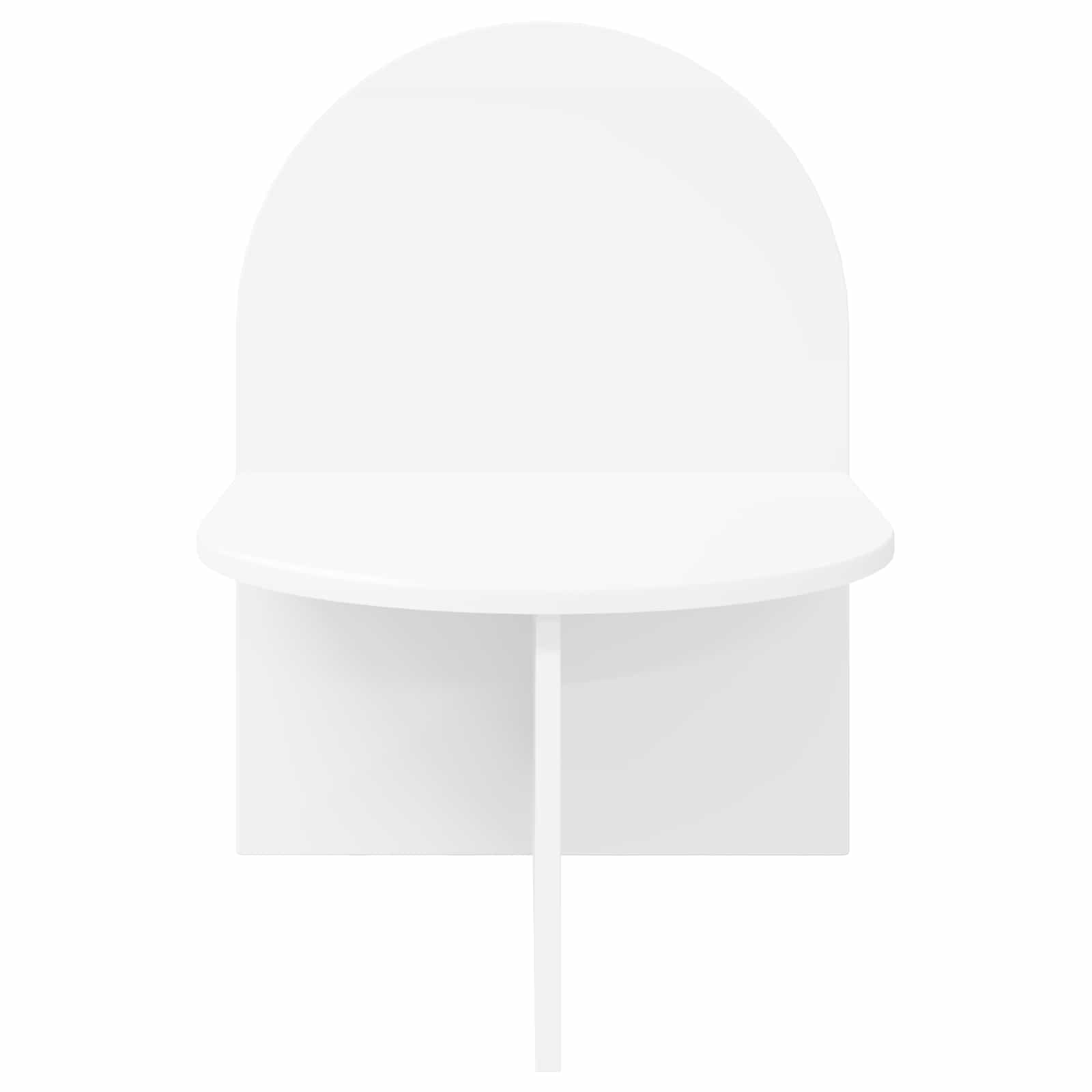 vidaXL Stolik nocny Biały 48 x 49 x 65 cm Drewno inżynieryjne