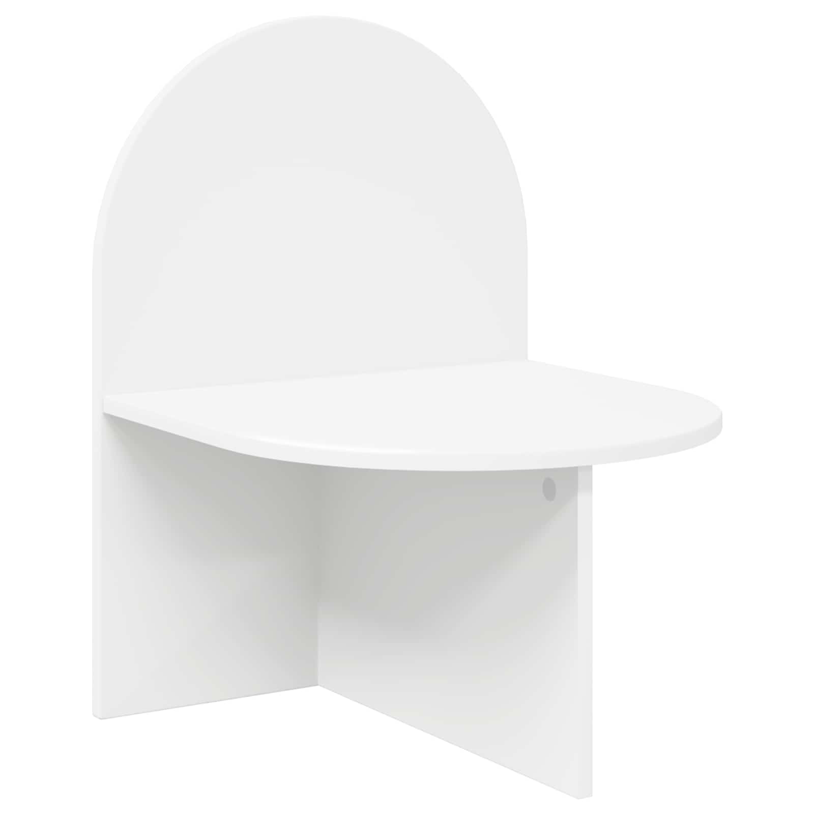 vidaXL Stolik nocny 2 pcs Biały 48 x 49 x 65 cm Drewno inżynieryjne