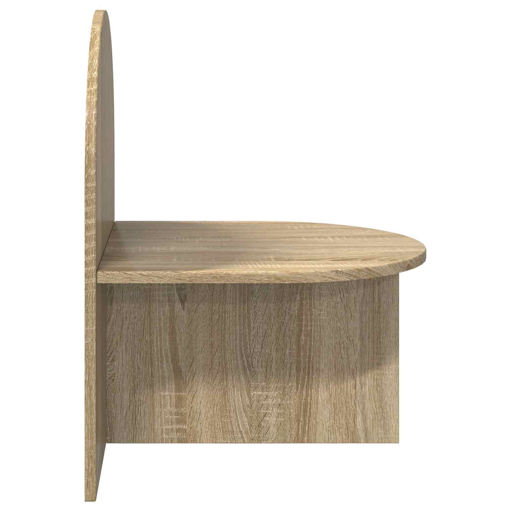 vidaXL Stolik nocny 2 pcs dąb Sonoma 48 x 49 x 65 cm
