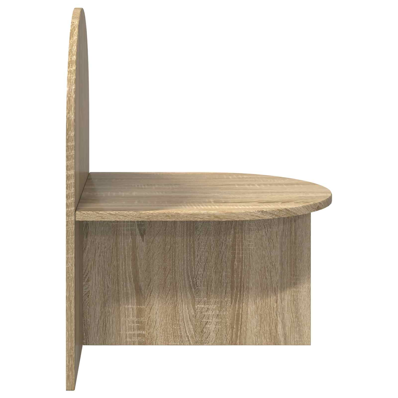 vidaXL Stolik nocny 2 pcs dąb Sonoma 48 x 49 x 65 cm