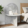 vidaXL Stolik nocny 2 pcs Betonowy szary 48 x 49 x 65 cm