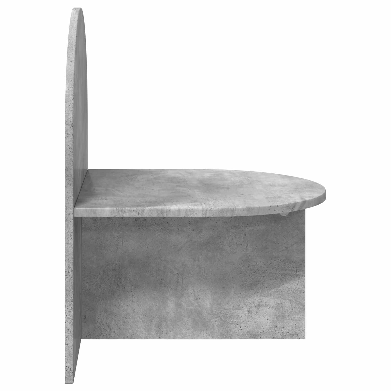 vidaXL Stolik nocny Betonowy szary 48 x 49 x 65 cm Drewno inżynieryjne