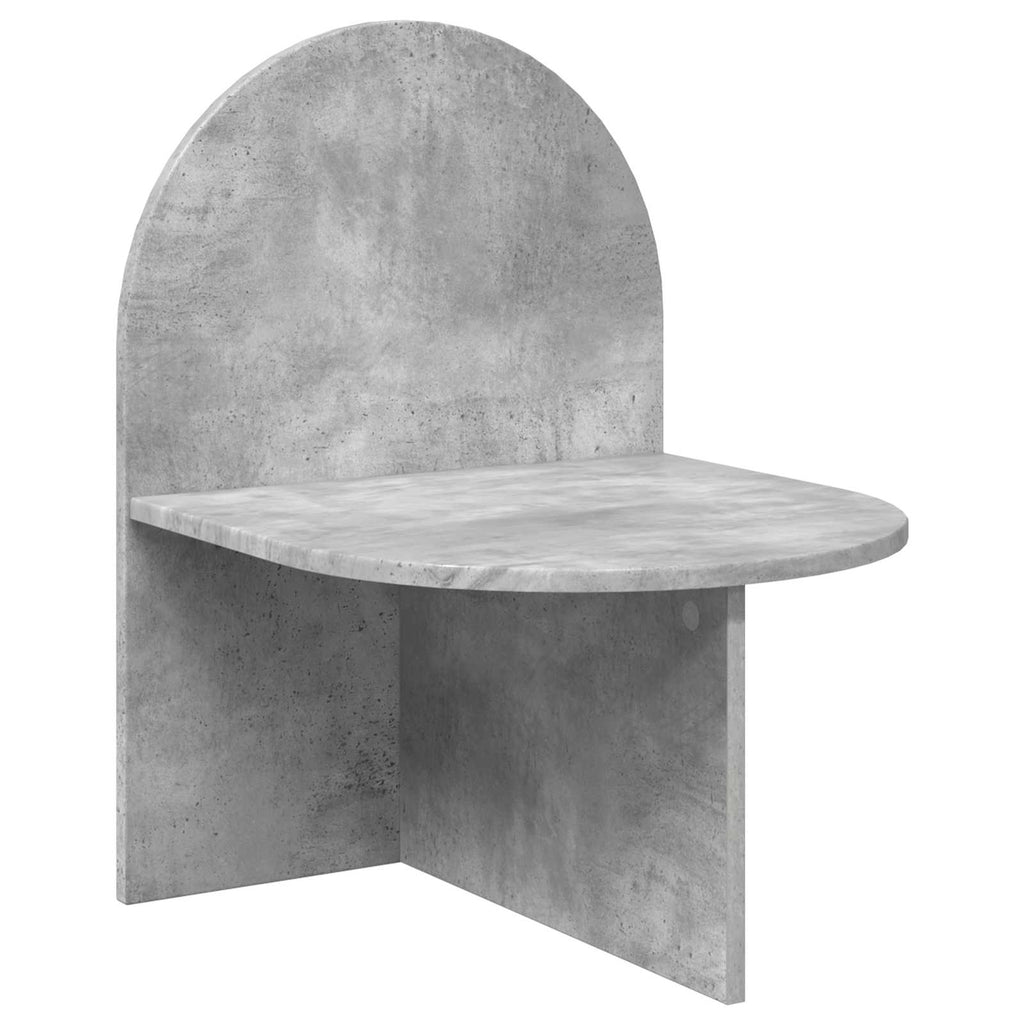 vidaXL Stolik nocny 2 pcs Betonowy szary 48 x 49 x 65 cm