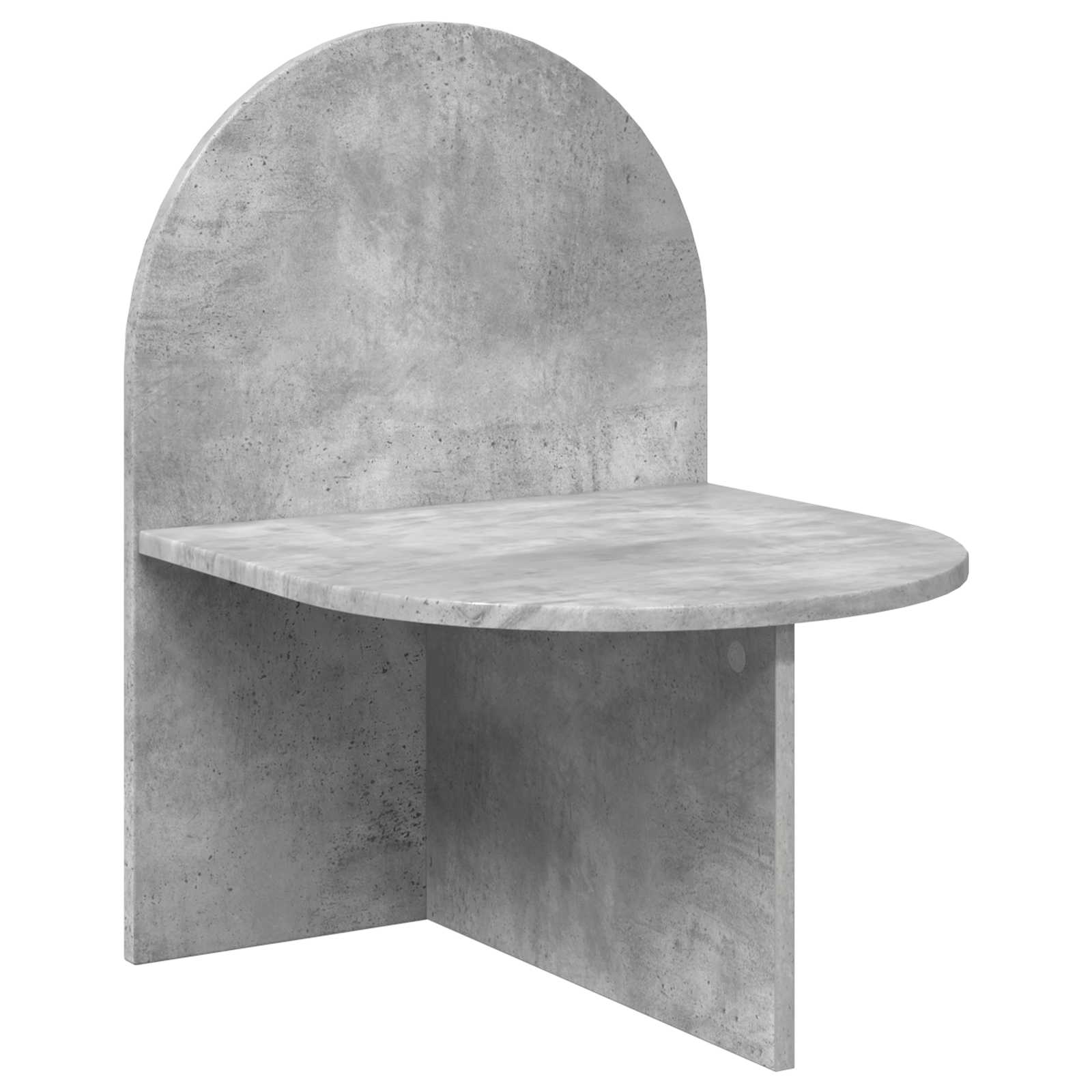 vidaXL Stolik nocny 2 pcs Betonowy szary 48 x 49 x 65 cm