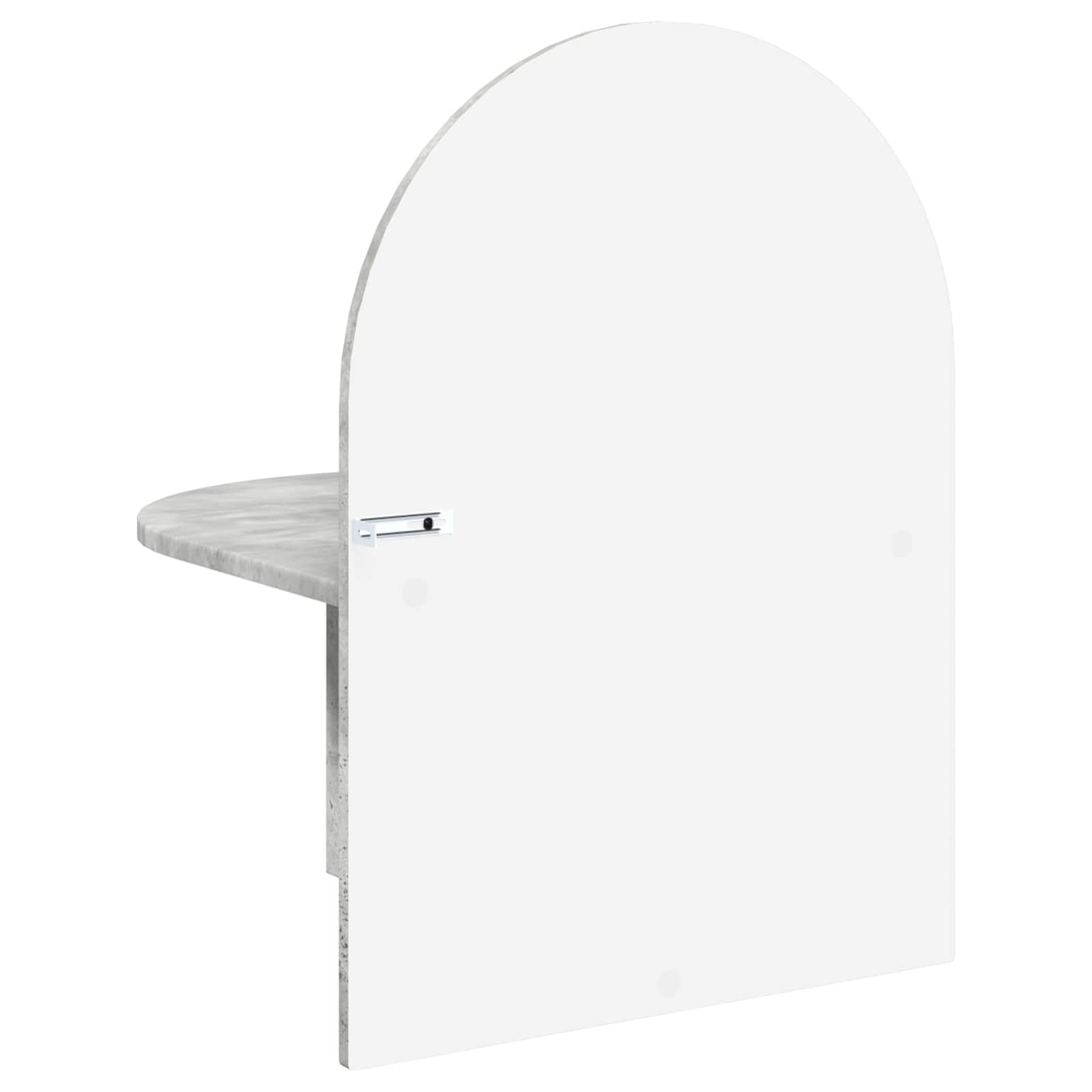 vidaXL Stolik nocny 2 pcs Betonowy szary 48 x 49 x 65 cm
