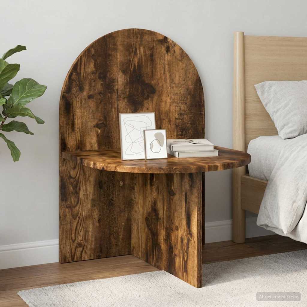 vidaXL Stolik nocny 2 pcs Dąb wędzony 48 x 49 x 65 cm