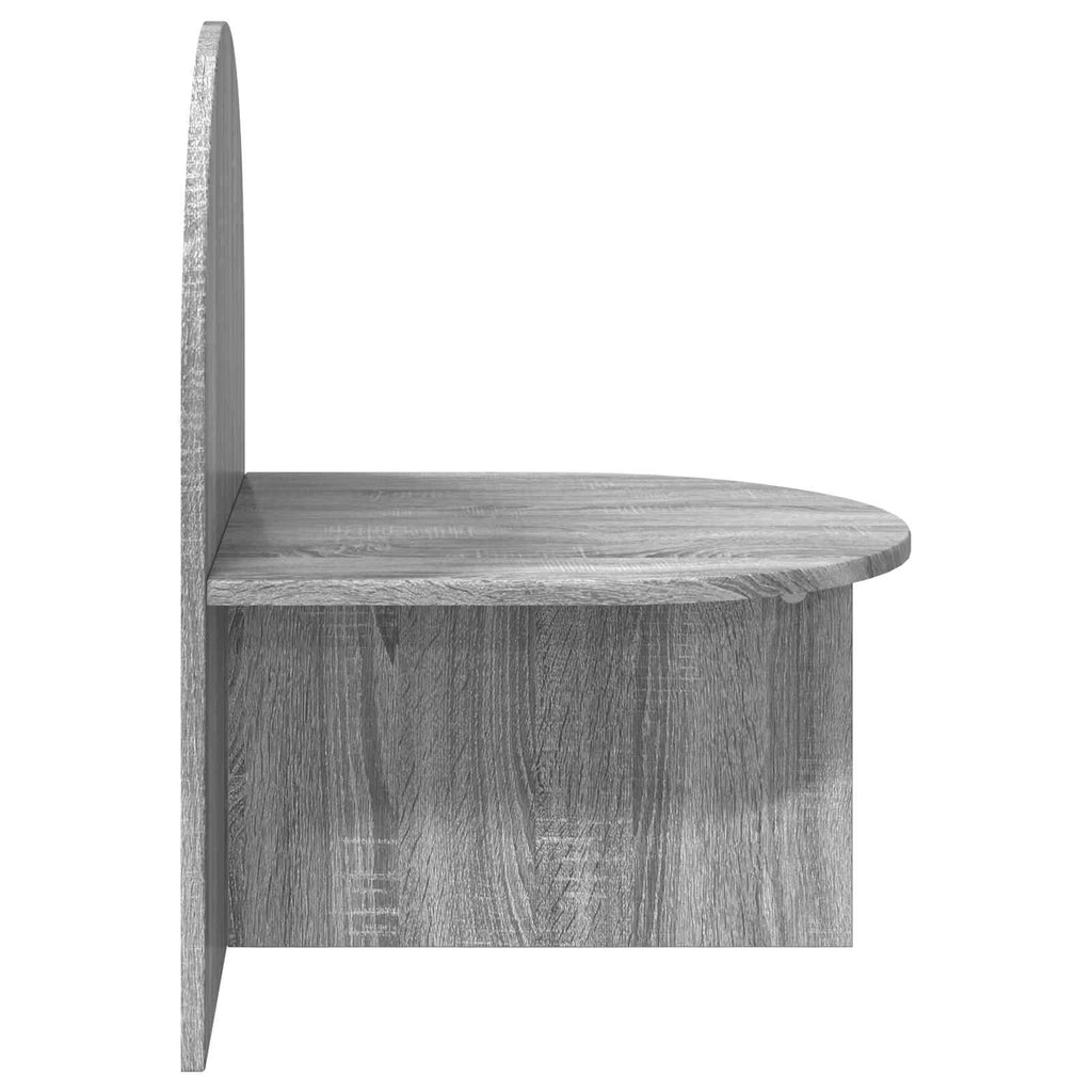 vidaXL Stolik nocny Szary Sonoma 48 x 49 x 65 cm Drewno inżynieryjne