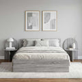 vidaXL Stolik nocny 2 pcs Szary Sonoma 48 x 49 x 65 cm