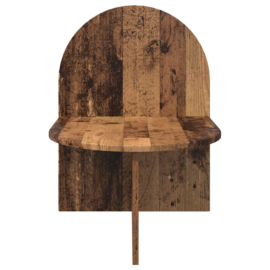 vidaXL Stolik nocny Stare drewno 48 x 49 x 65 cm Drewno inżynieryjne