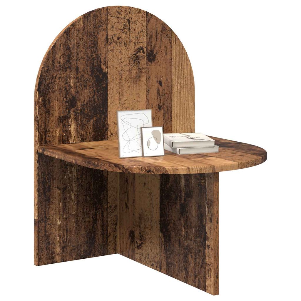 vidaXL Stolik nocny Stare drewno 48 x 49 x 65 cm Drewno inżynieryjne