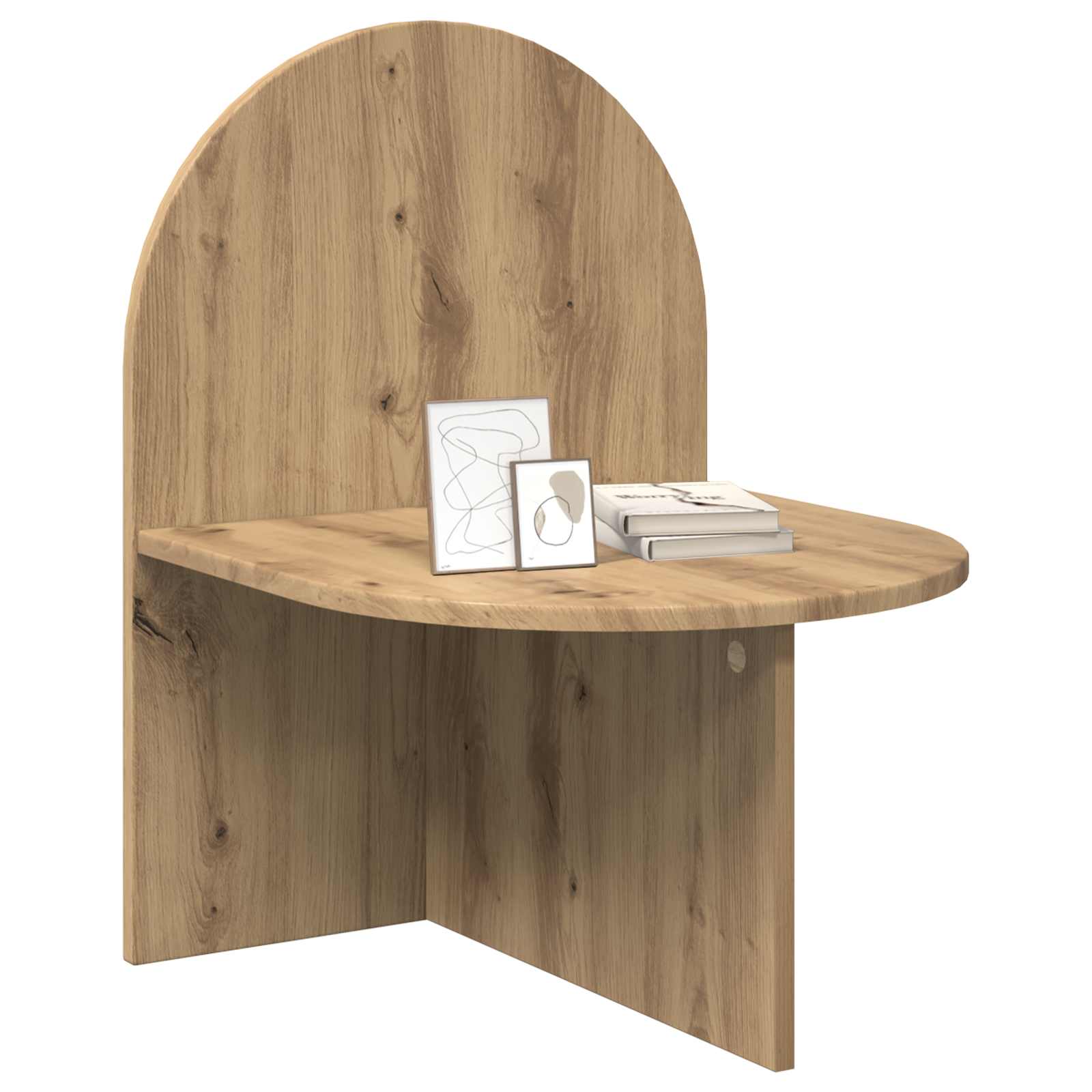 vidaXL Stolik nocny Dąb artisan 48 x 49 x 65 cm Drewno inżynieryjne