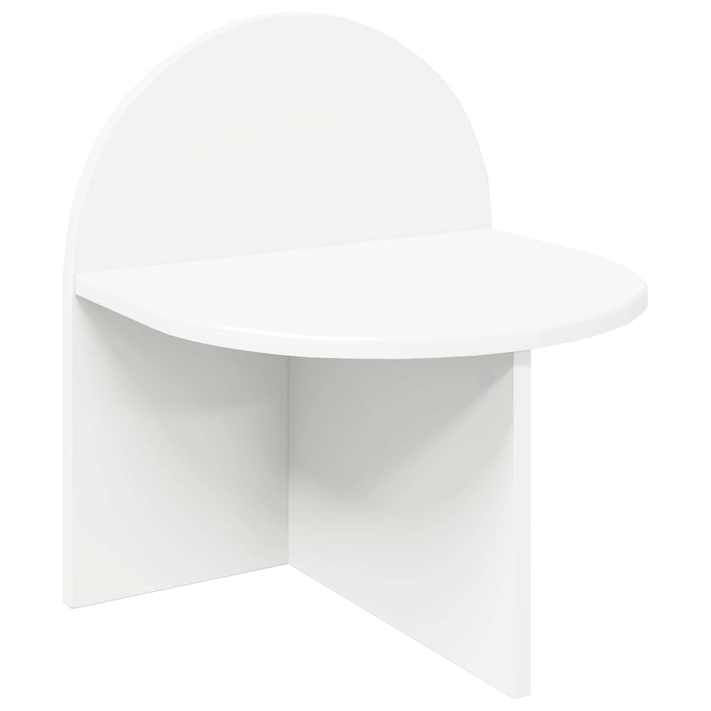 vidaXL Stolik nocny Biały 40 x 35,5 x 45,5 cm Drewno inżynieryjne