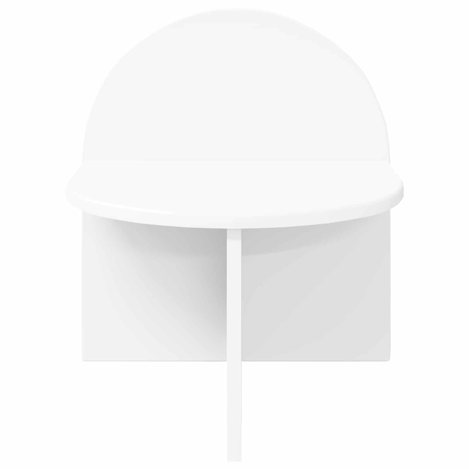 vidaXL Stolik nocny Biały 40 x 35,5 x 45,5 cm Drewno inżynieryjne