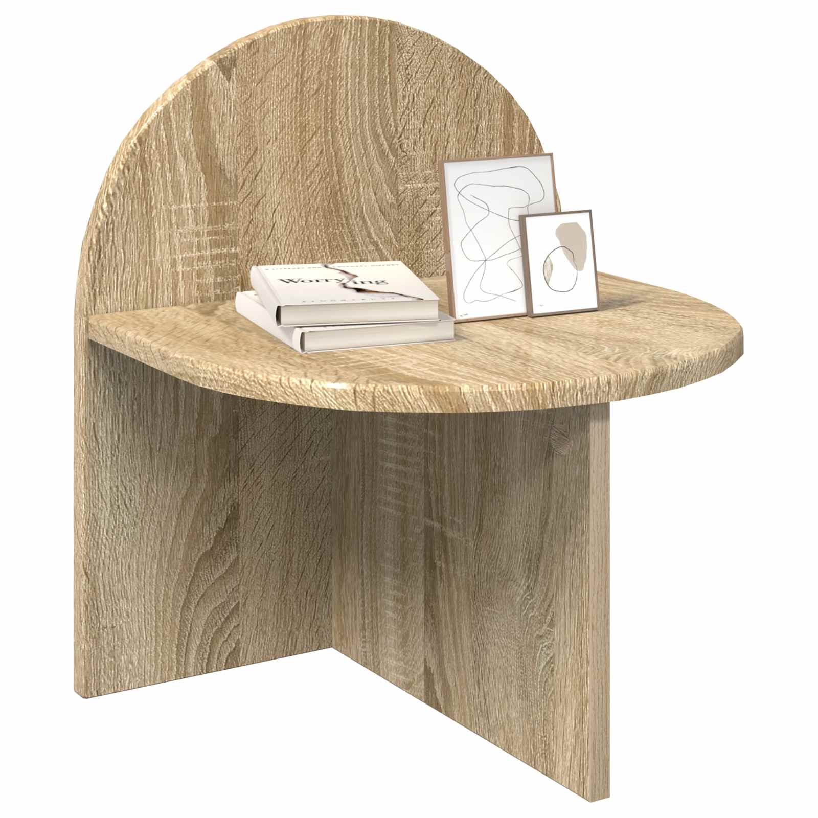 vidaXL Stolik nocny 2 pcs dąb Sonoma 40 x 35,5 x 45,5 cm