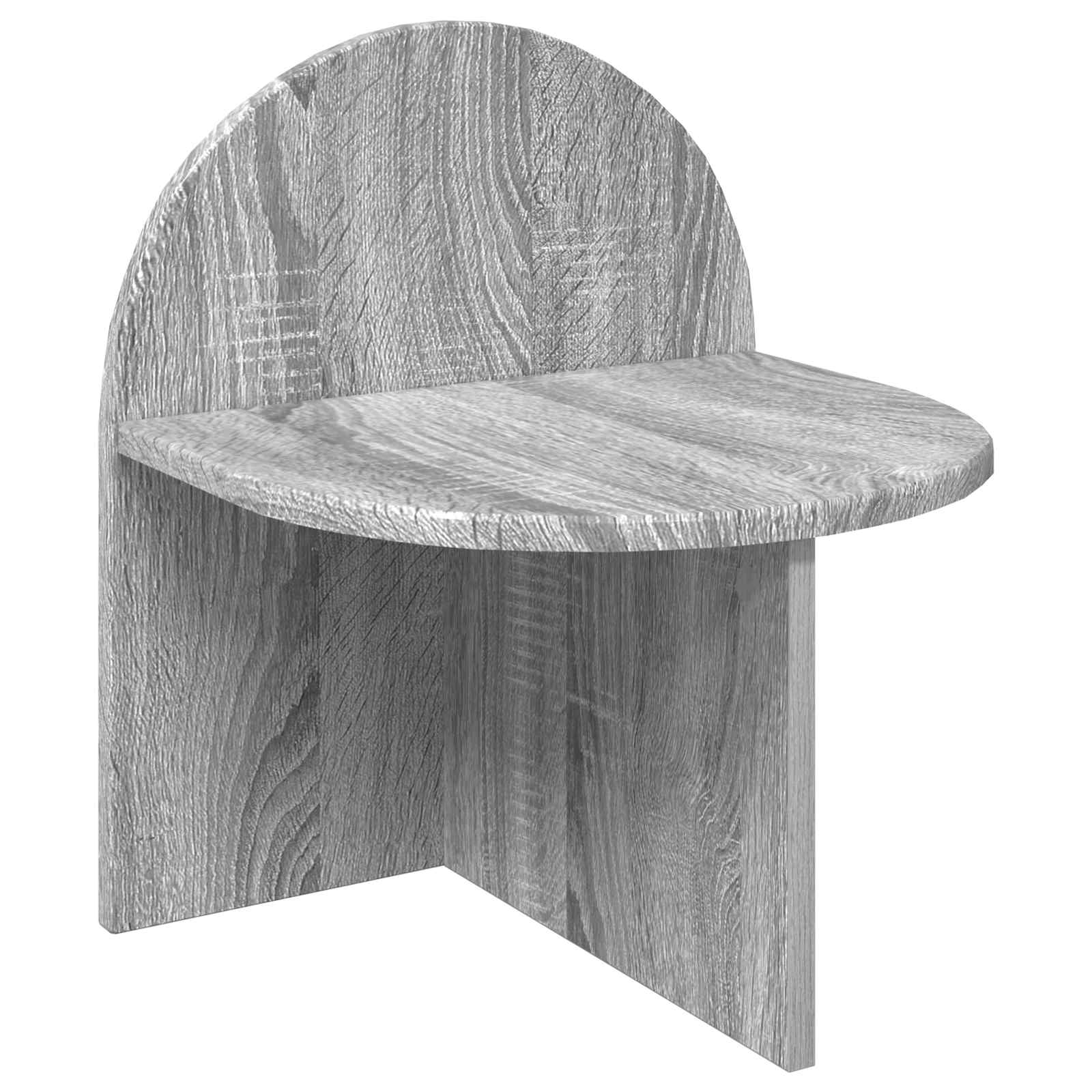 vidaXL Stolik nocny Szary Sonoma 40 x 35,5 x 45,5 cm