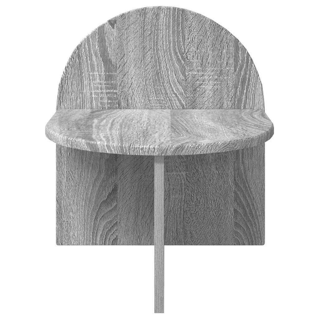 vidaXL Stolik nocny Szary Sonoma 40 x 35,5 x 45,5 cm