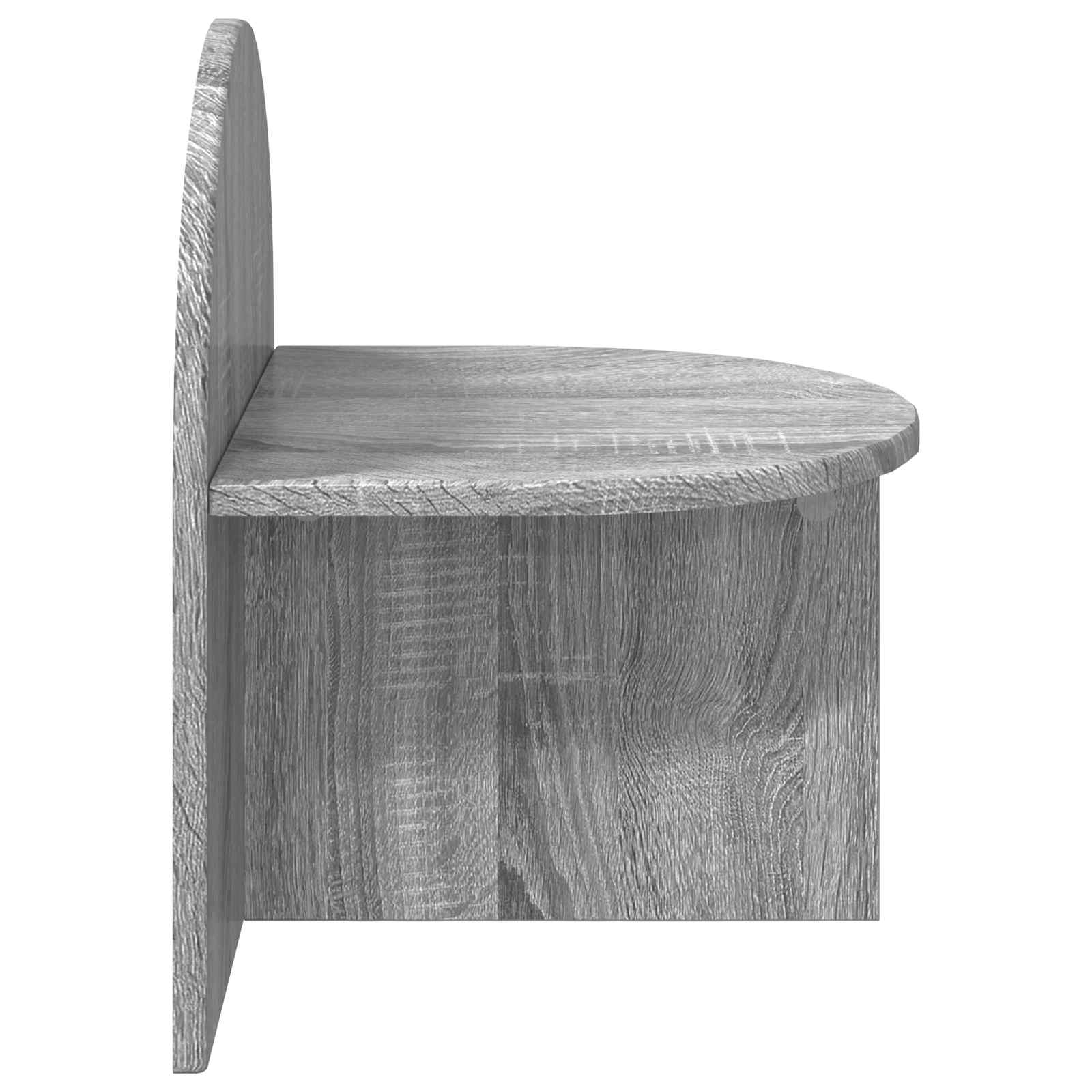 vidaXL Stolik nocny 2 pcs Szary Sonoma 40 x 35,5 x 45,5 cm