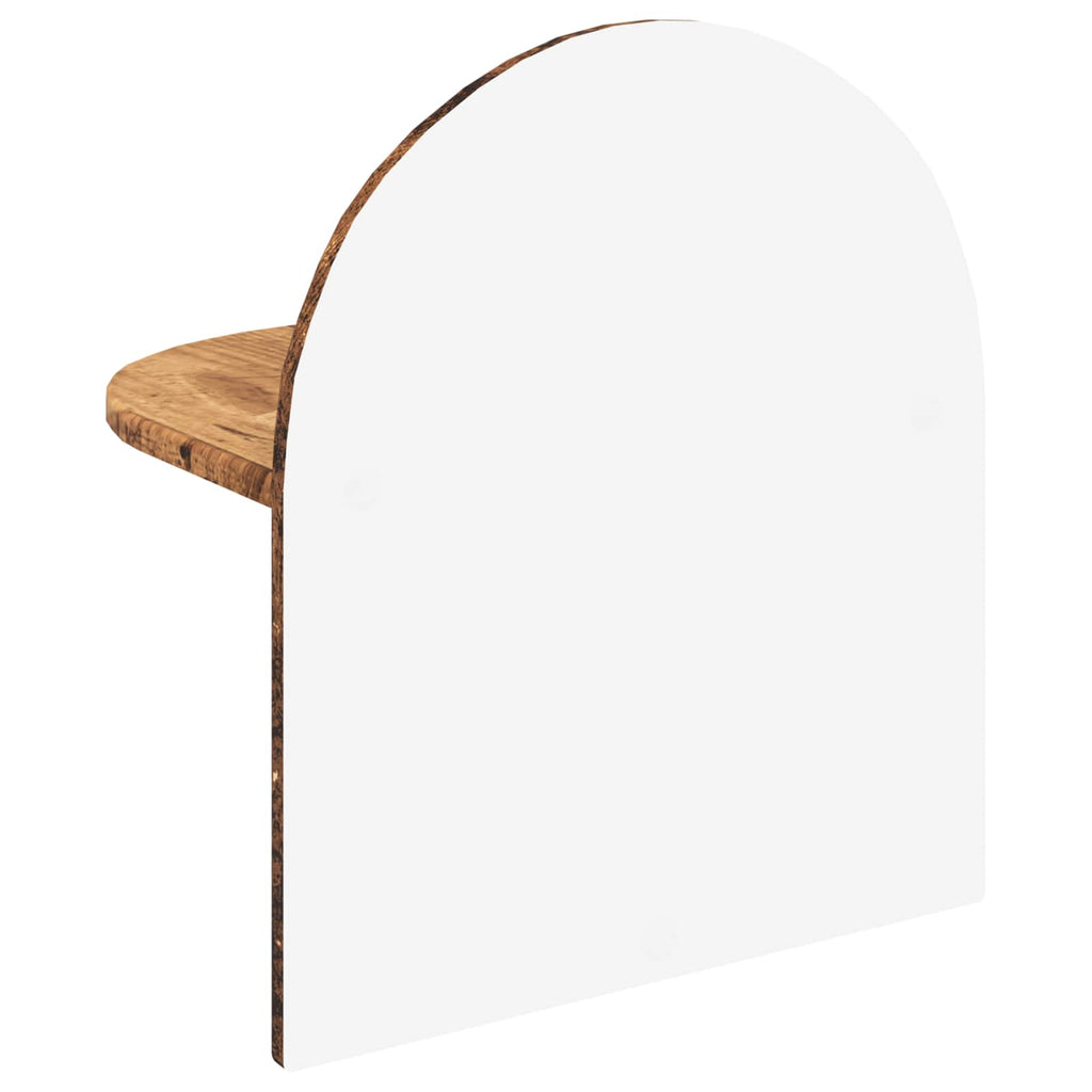 vidaXL Stolik nocny Stare drewno 40 x 35,5 x 45,5 cm