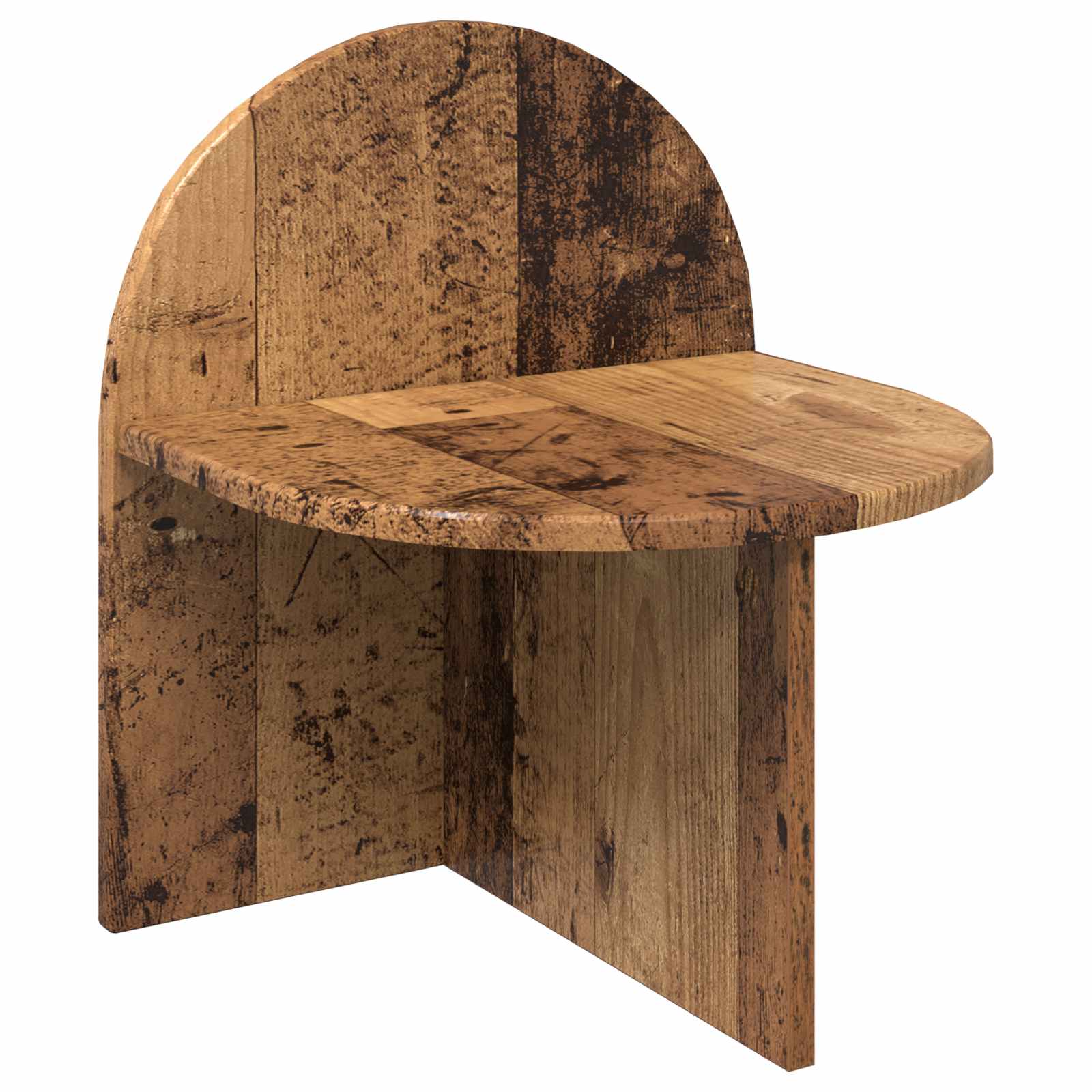 vidaXL Stolik nocny 2 pcs Stare drewno 40 x 35,5 x 45,5 cm