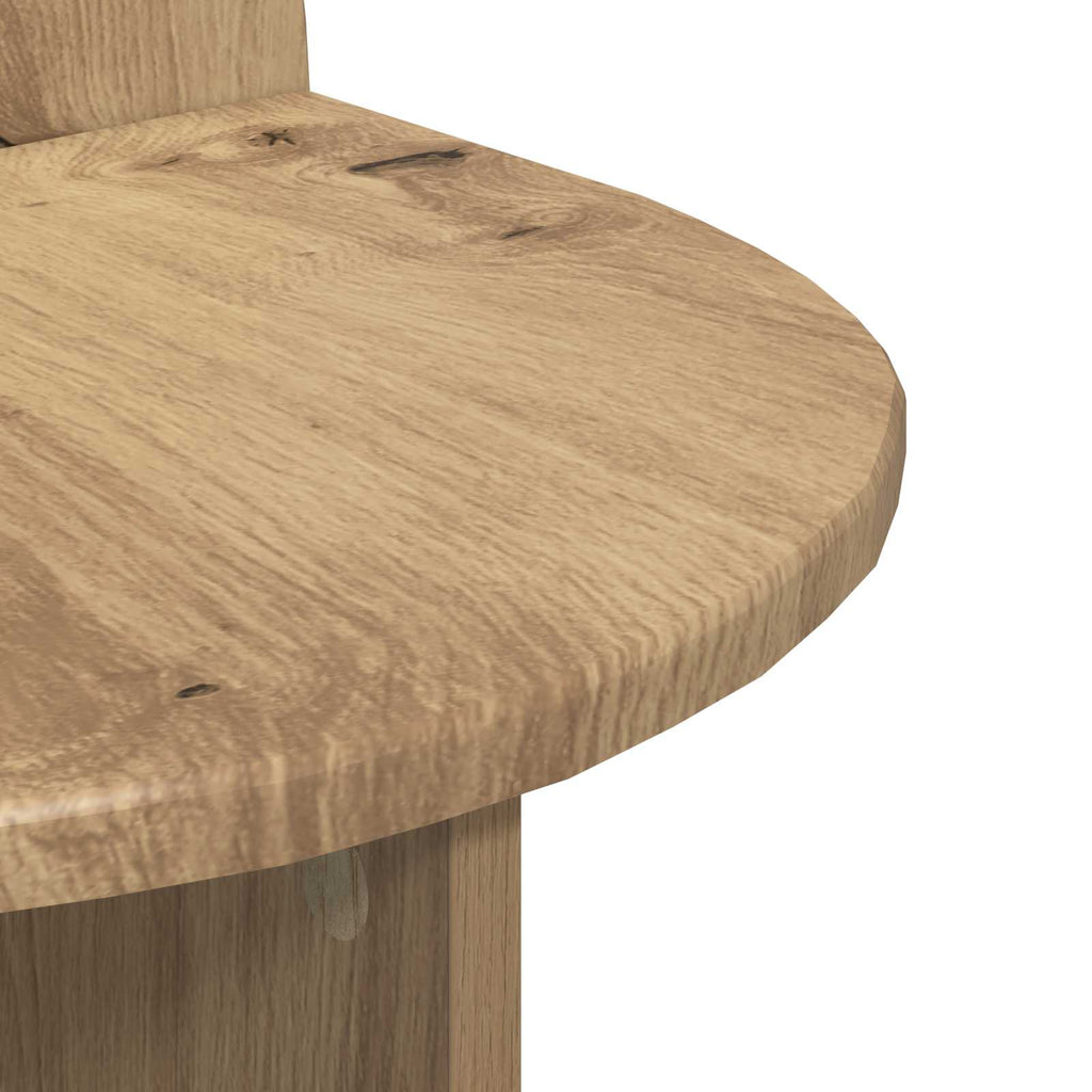vidaXL Stolik nocny Dąb artisan 40 x 35,5 x 45,5 cm