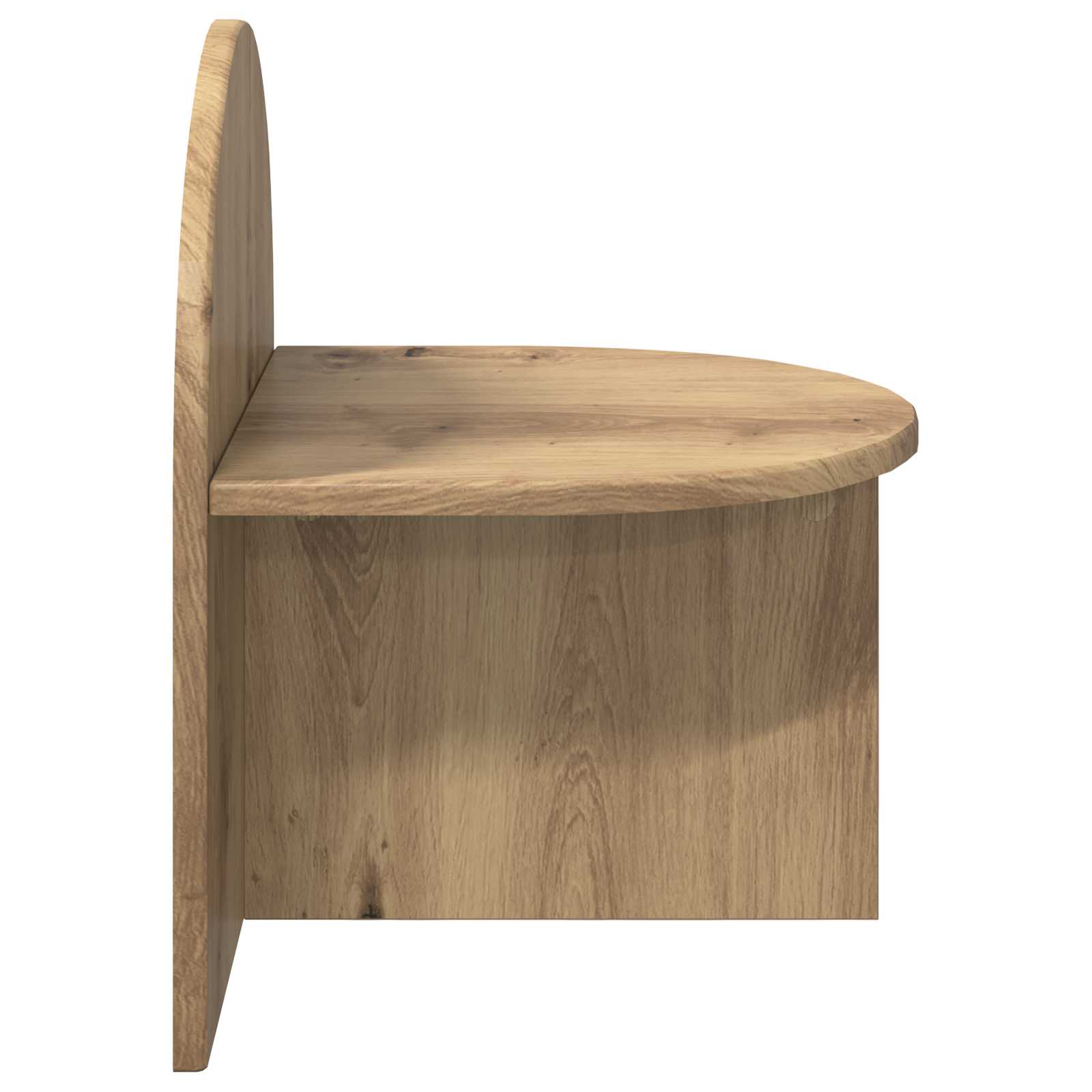 vidaXL Stolik nocny Dąb artisan 40 x 35,5 x 45,5 cm