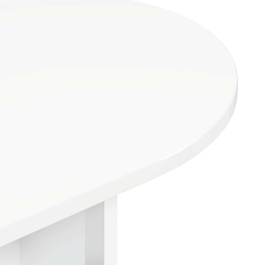 vidaXL Konsola Biały 100 x 39,5 x 75 cm Drewno inżynieryjne