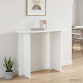 vidaXL Konsola Biały 100 x 39,5 x 75 cm Drewno inżynieryjne