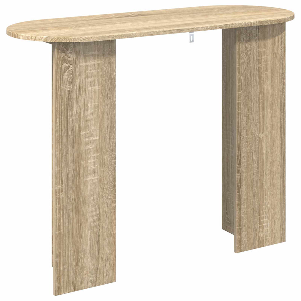 vidaXL Konsola dąb Sonoma 100 x 39,5 x 75 cm Drewno inżynieryjne