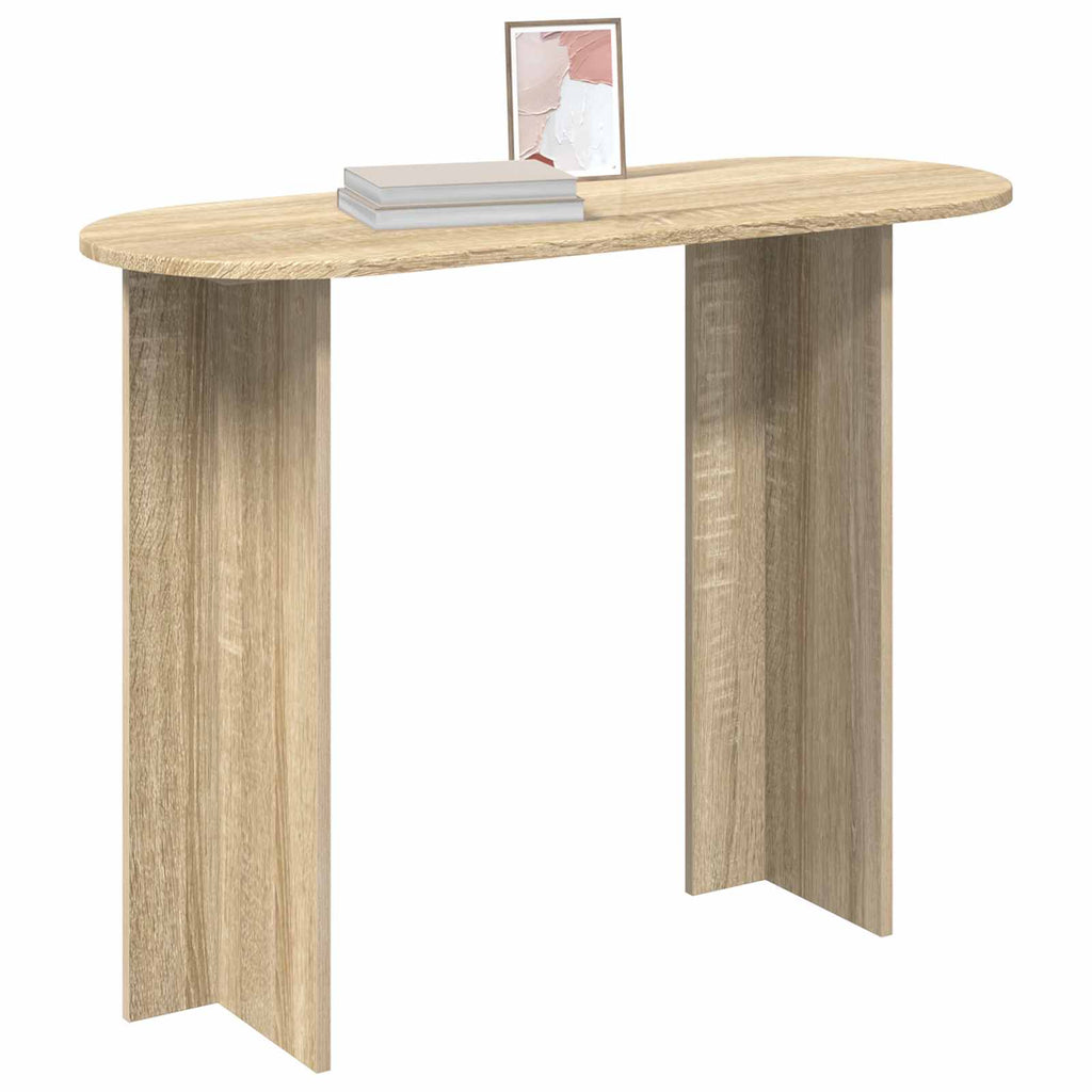 vidaXL Konsola dąb Sonoma 100 x 39,5 x 75 cm Drewno inżynieryjne