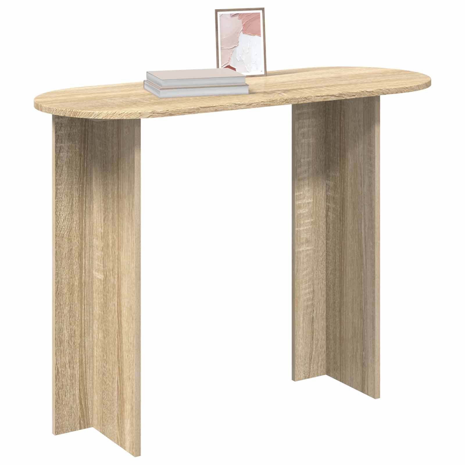vidaXL Konsola dąb Sonoma 100 x 39,5 x 75 cm Drewno inżynieryjne